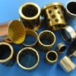 Sintered bronze flange oilless bushing FU 152412