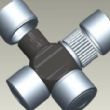 Chrome steel/stainless steel universal joint cross bearing GE, CF series