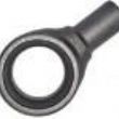 Steel hydraulic ball joint rod end